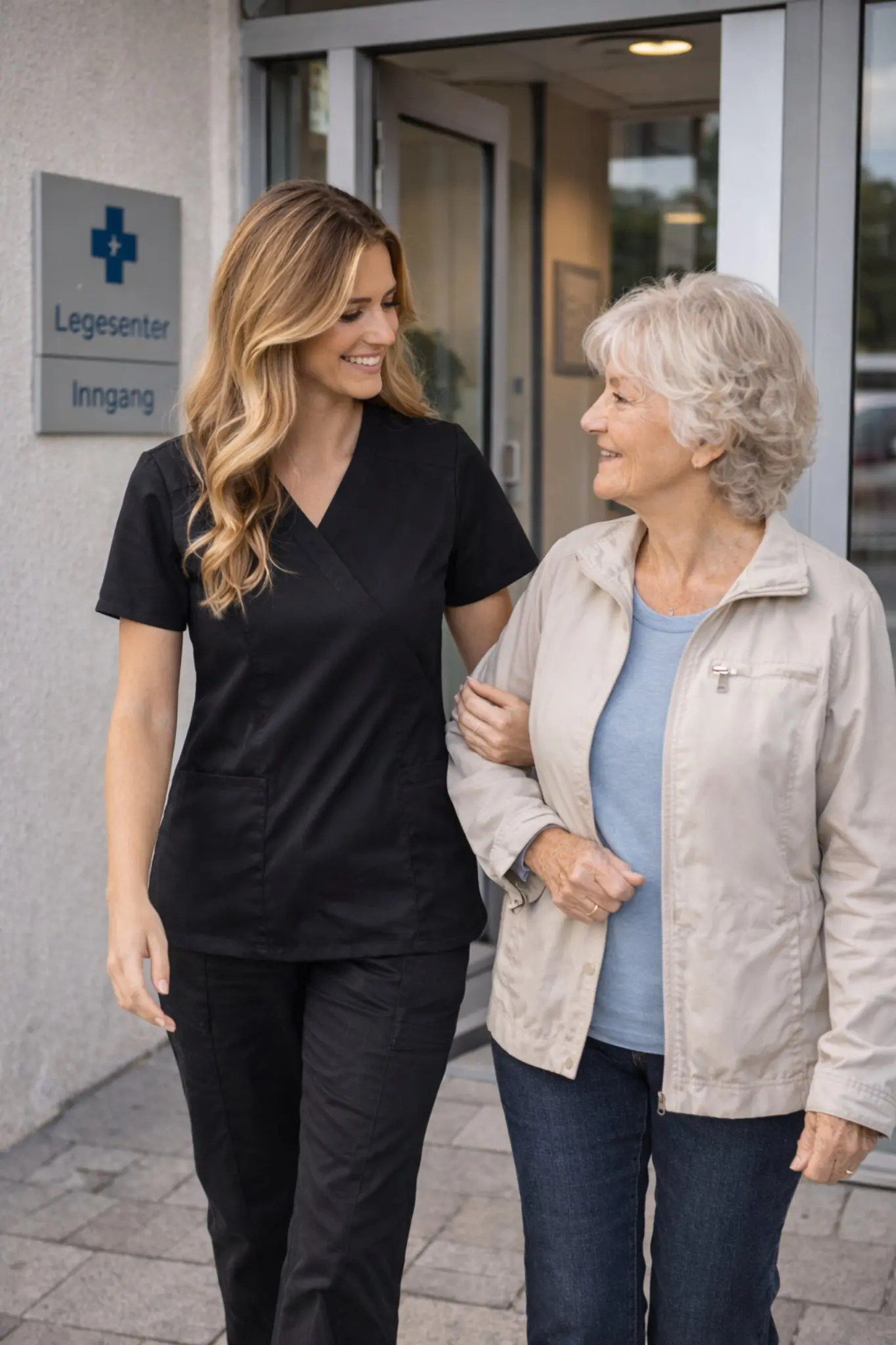 Følge til avtaler i Os – trygg ledsagelse med ventetid